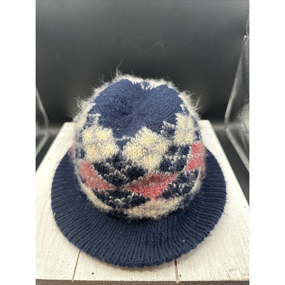 Vintage Women's Knit Sweater Hat WPL 8931 Crochet Knitted